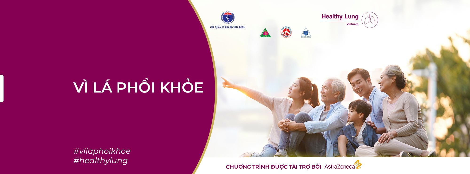 AstraZeneca Việt Nam kết hợp với Cục quản lý khám chữa bệnh - Bộ Y tế thực hiện chiến dịch "Vì lá phổi khỏe"