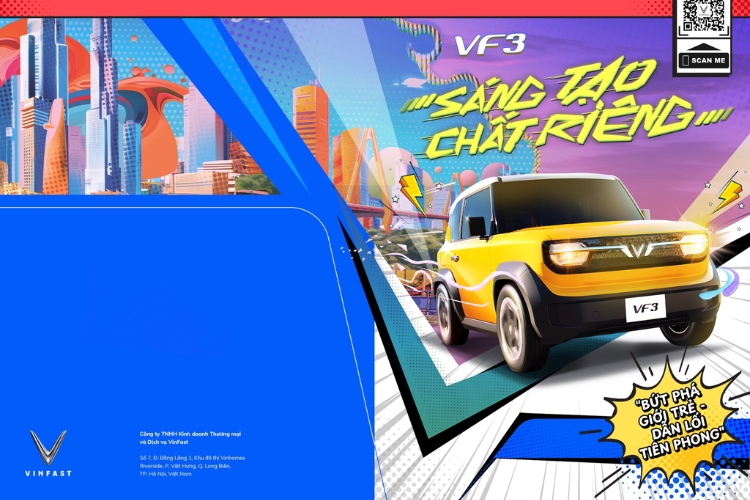 Key Message Vinfast VF3 – “Sáng tạo chất riêng