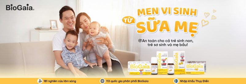 Chiến dịch “Men vàng từ sữa mẹ” của BioGaia Việt Nam