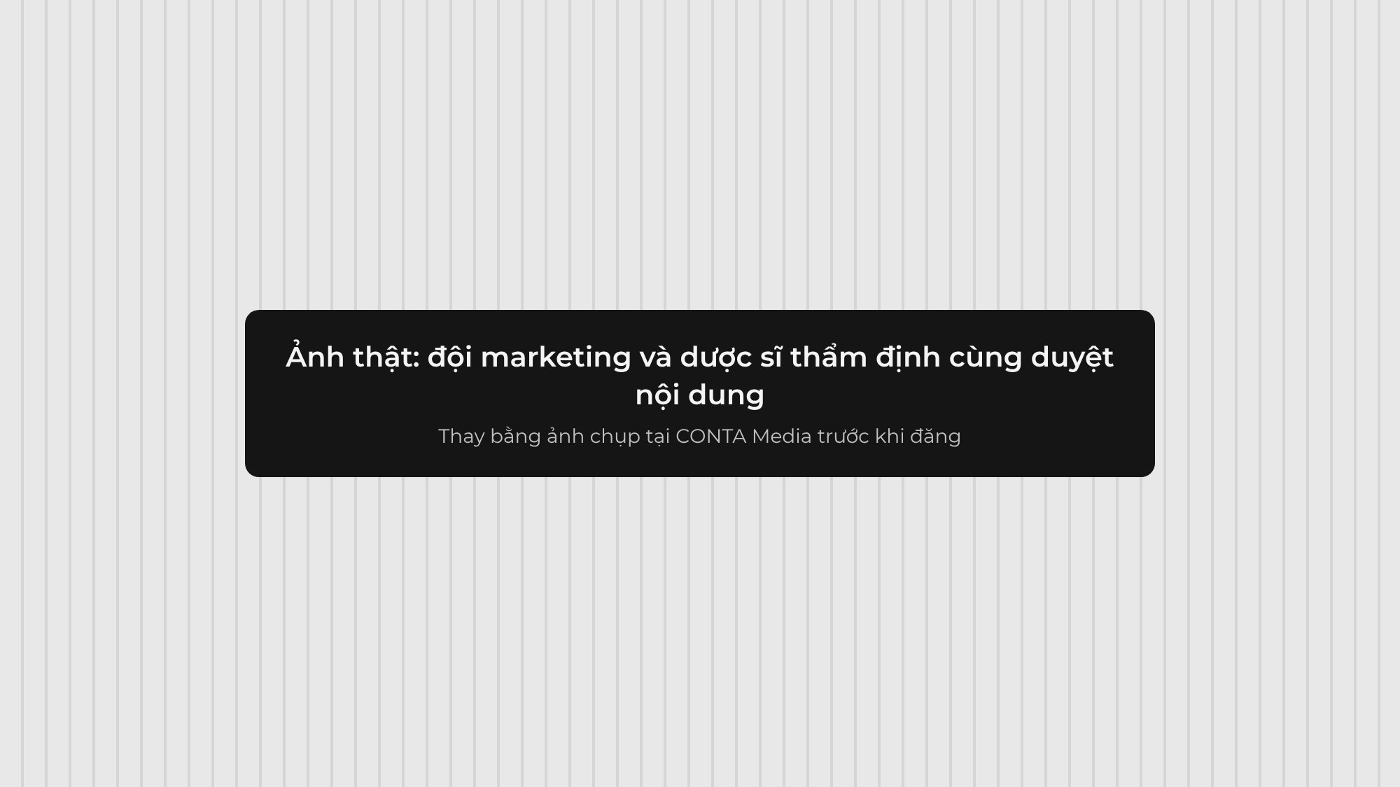 Đội marketing và dược sĩ cùng duyệt nội dung truyền thông sản phẩm